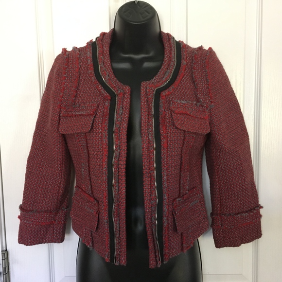 Hinge Designed in Seattle Crop Jacket, Size XS E1 - Picture 1 of 6